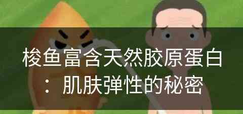梭鱼富含天然胶原蛋白：肌肤弹性的秘密